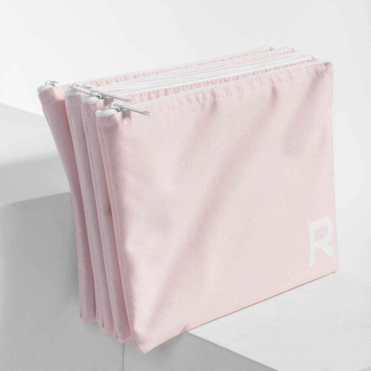 Custom fabric zipper bag for Ro