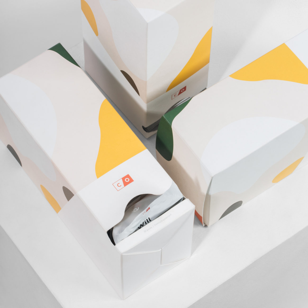 Custom folding carton box for Care/of