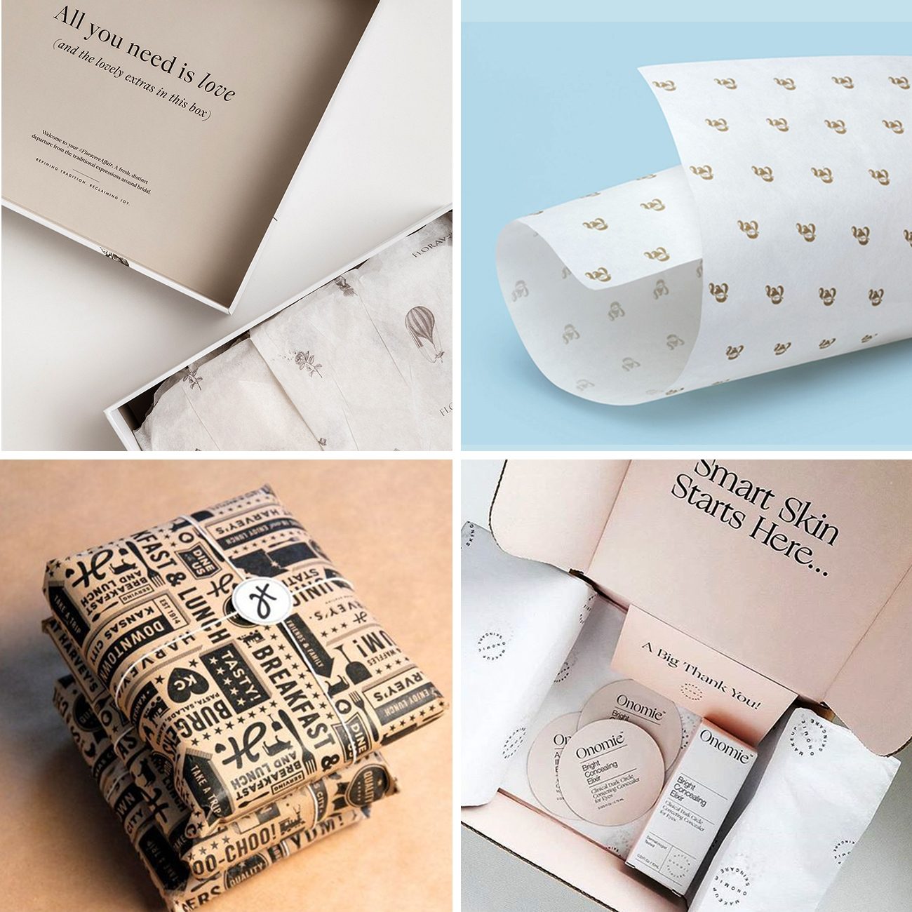 Photos via: Koia Studio, Marie Zieger, We Are Mucho, Carpenter Collective, Homework 90 Ideas to Spruce Up Your Holiday Packaging Design